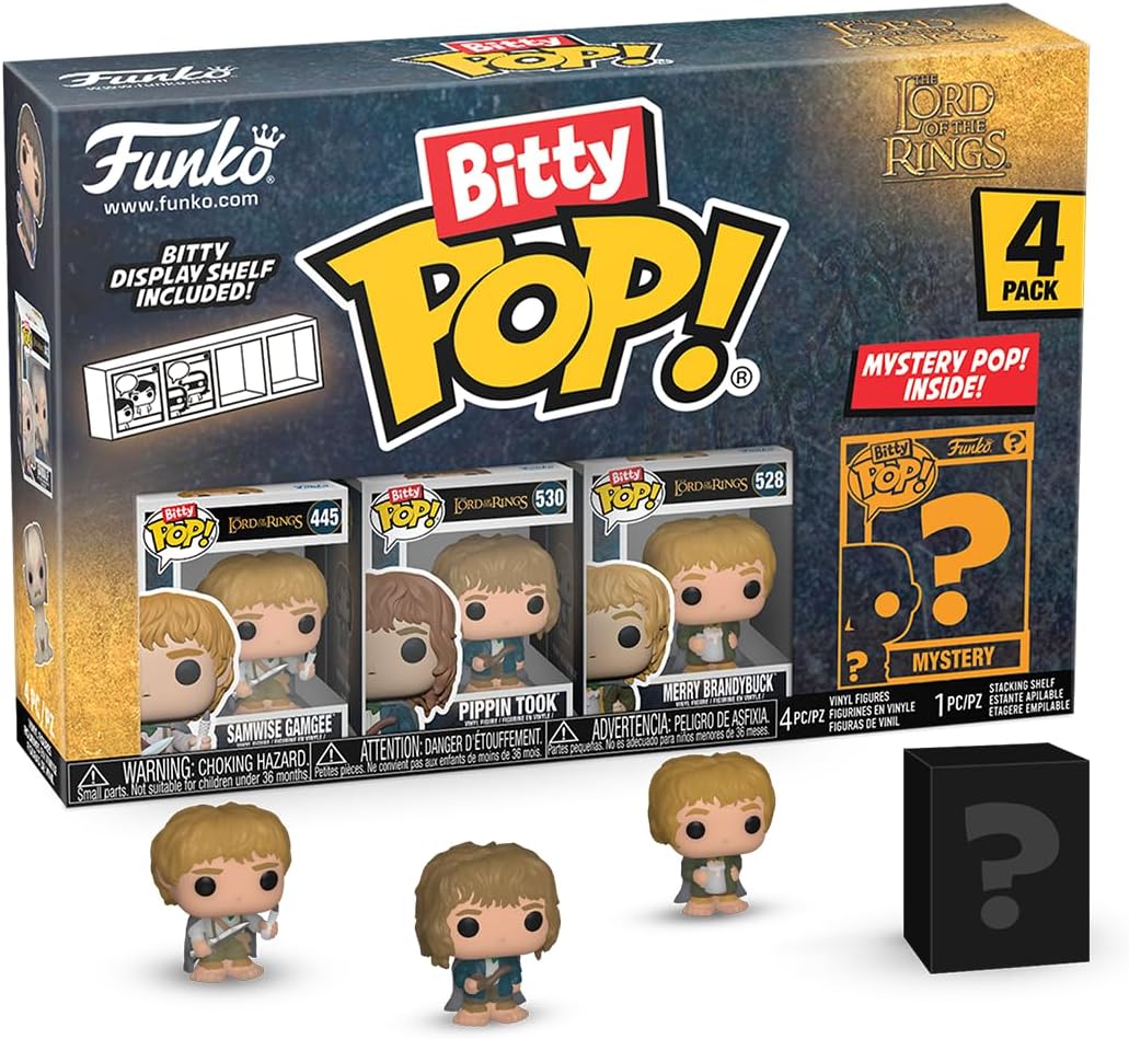 Funko Bitty POP! 4 Pack: Lord of the Rings - Samwise Gamgee & More