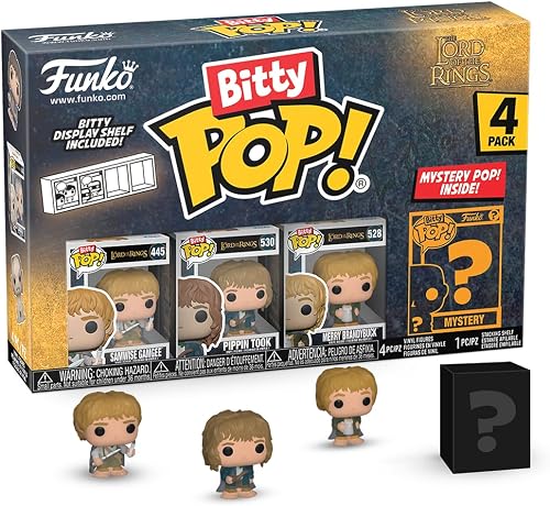 Funko Bitty Pop!:The Lord Of The Rings - Series 3 (4Pack)