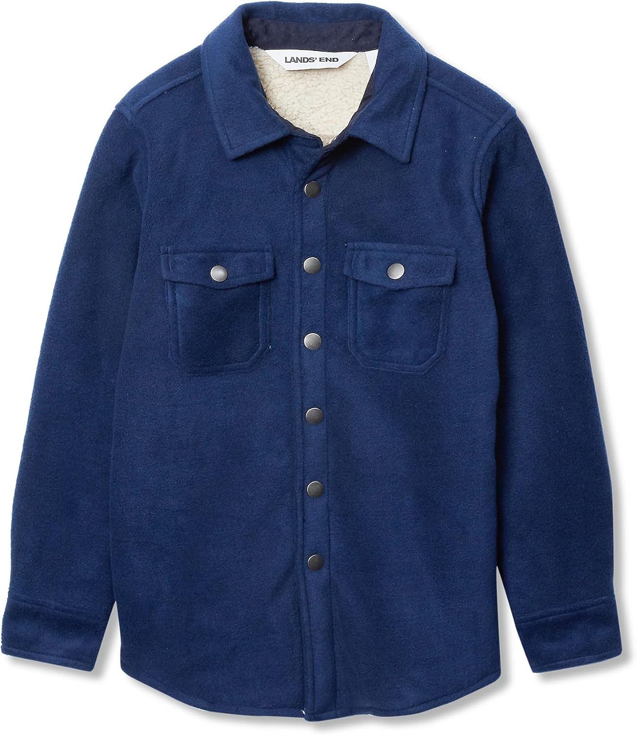 Lands' End Kids Flannel Shacket