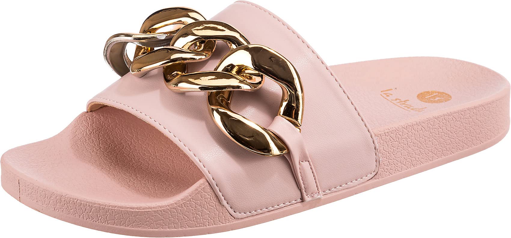 La StradaFashion shoes mules, pink, 6 UK