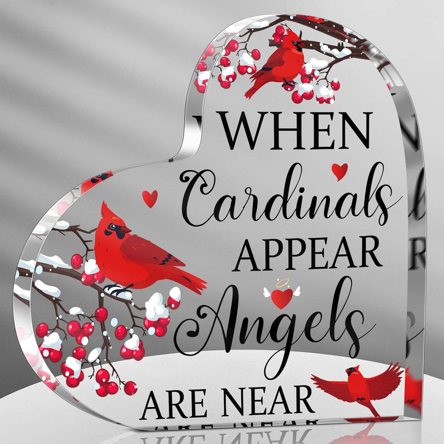 Spiareal Gift Red Cardinal Gifts Cardinal Memorial Gifts for Loss of Loved One