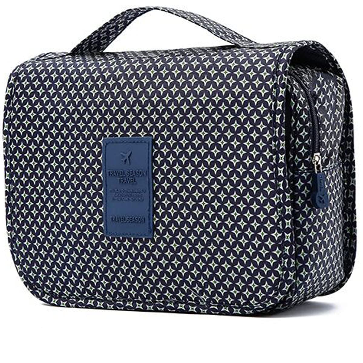 Travel Toiletry bag, Hanging Toiletries Wash Bag Makeup Cosmetic Organizer Bags for Women Girls Kids Waterproof Foldable (Leopard Print) — view 13