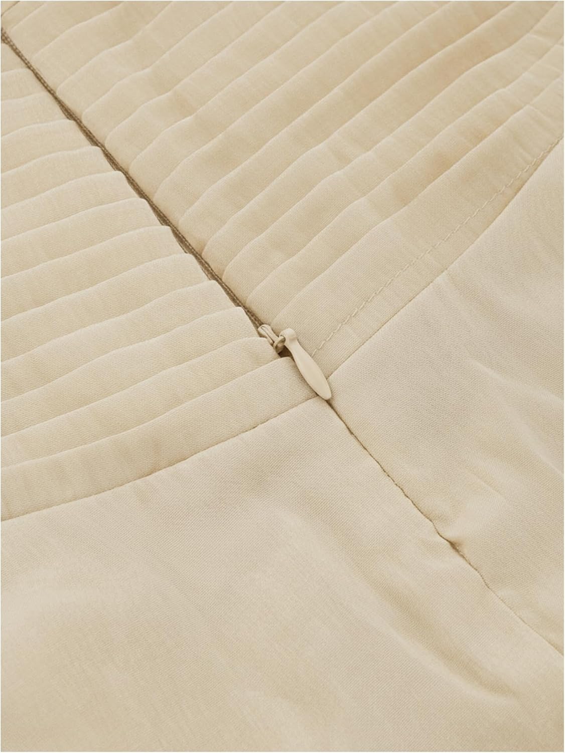 Floerns Women's Summer Mini Dress Sleeveless Halter Backless Ruched Date Night Layered A Line Dresses - Image 3