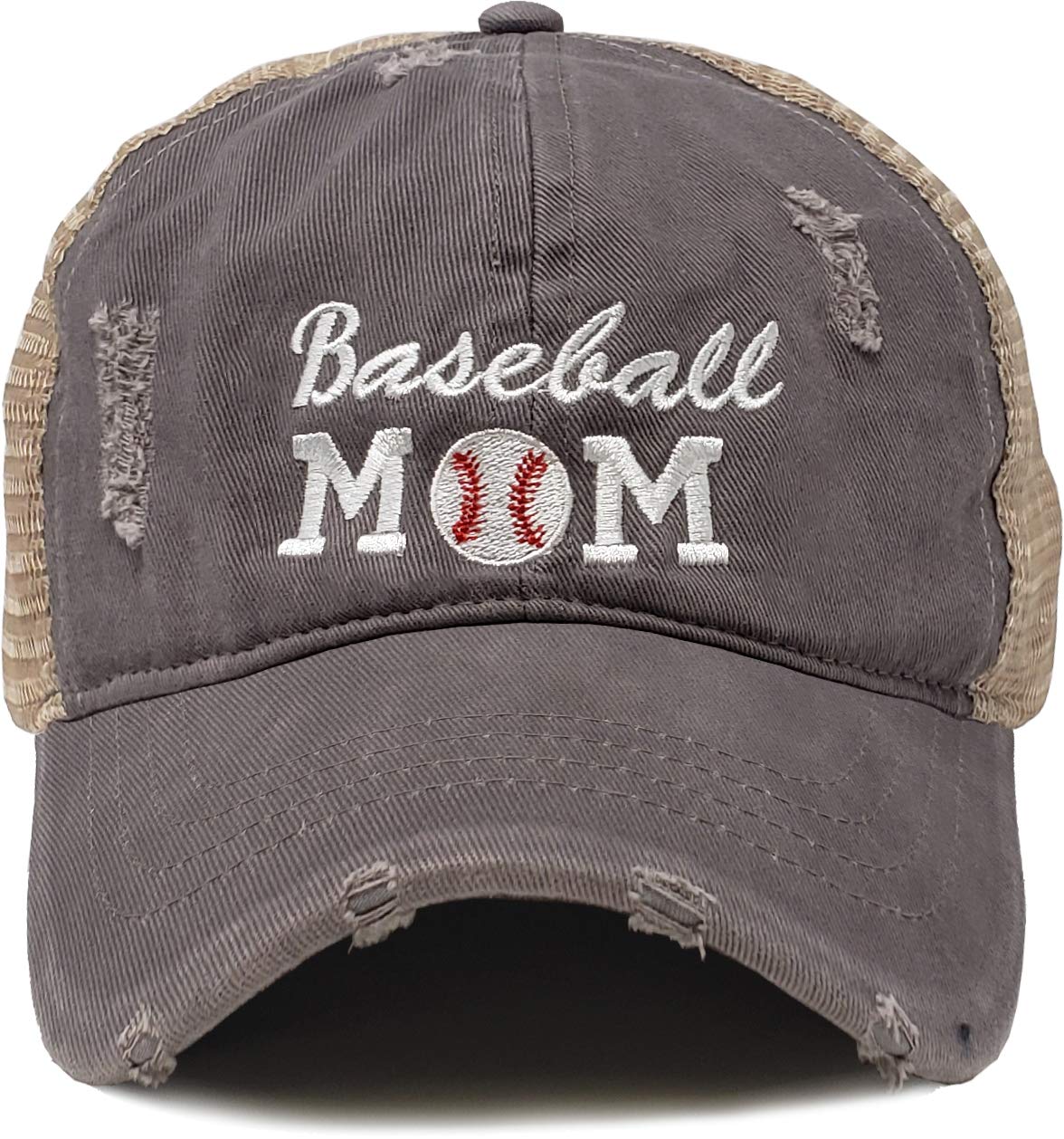 Dad Hat Unisex Mesh Trucker Distressed Vintage Patch Baseball Cap