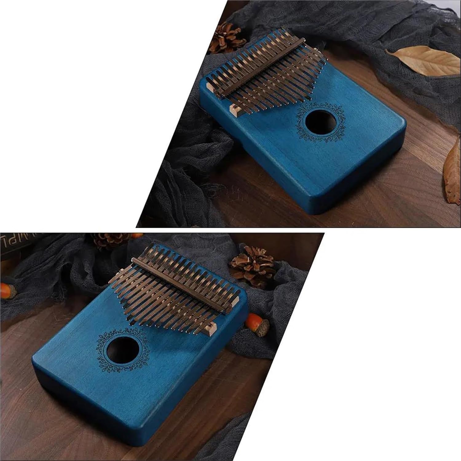 Beginners Kalimba Thumb Piano Beginner Finger Instrument Mini Practical 17 Key Kalimba