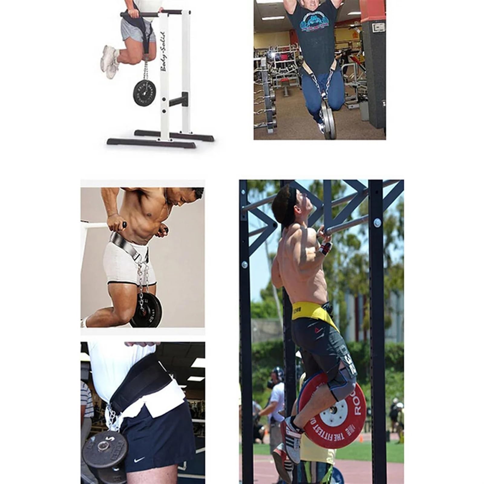 Cintura Powerlifting Cintura for Dip con Catena Cintura for Pesi Cintura for Pullup ponderata Cintura for Pesi for Attrezzature for Sollevamento Pesi Fitness for Sport subacquei