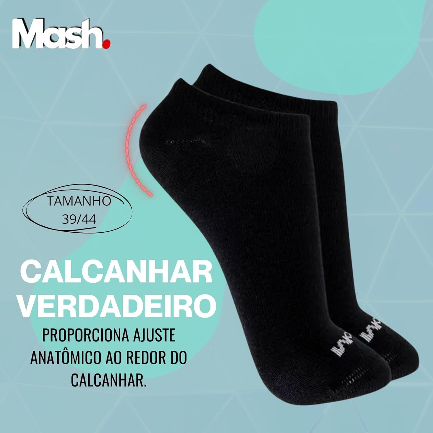 Kit 12 Pares Meias Sapatilha Invisível Esportiva Mash Active Algodão em promoção! Veja a oferta e mais achadinhos de Moda íntima 9 Hoje é o melhor dia para comprar Kit 12 Pares Meias Sapatilha Invisível Esportiva Mash Active Algodão com aquele preço maroto! Promoção! Aproveite a oferta! 9