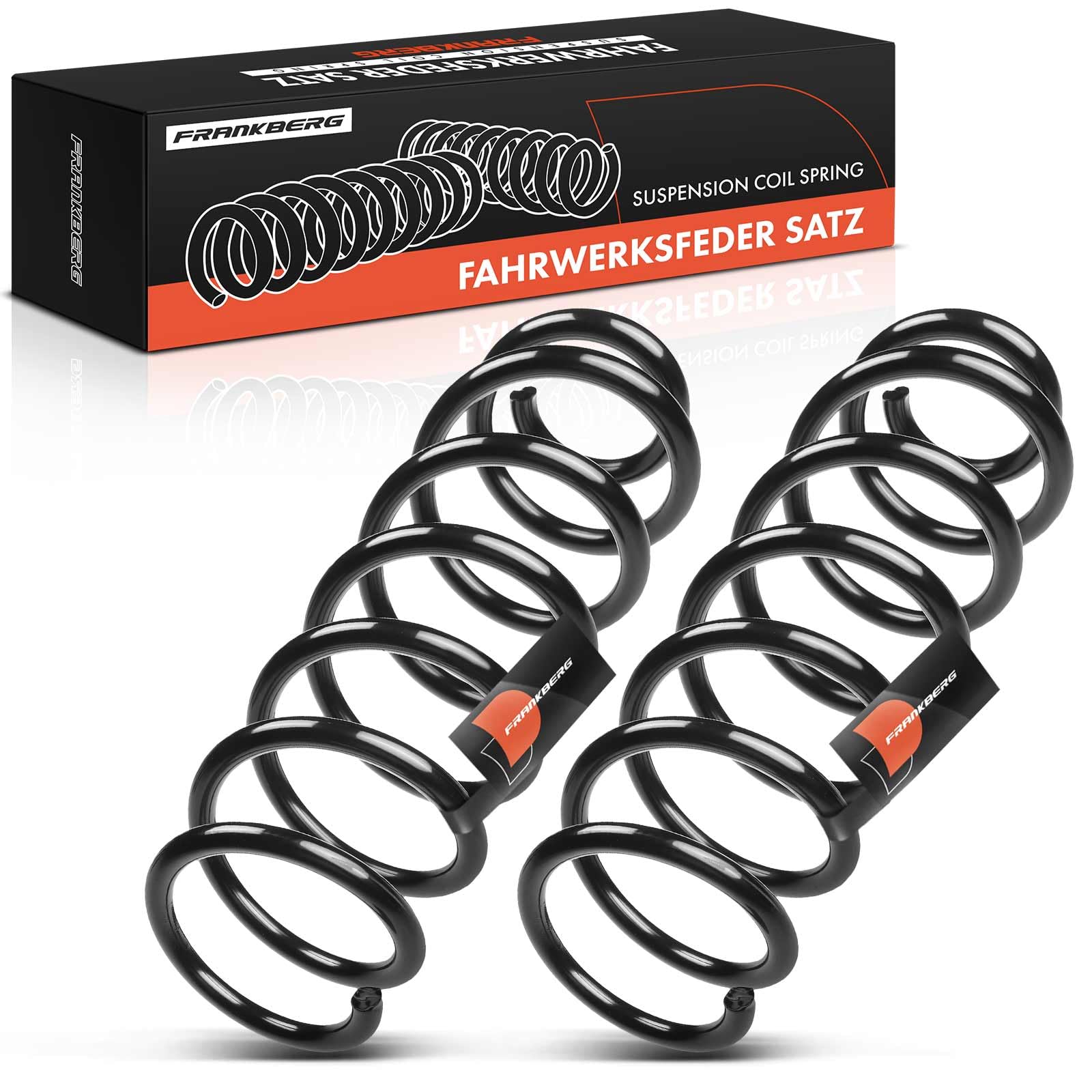 Frankberg 2 ressorts de suspension pour essieu arrière 550200011R | Compatible avec: M.e.g.a.n.e III Coupé DZ0/1