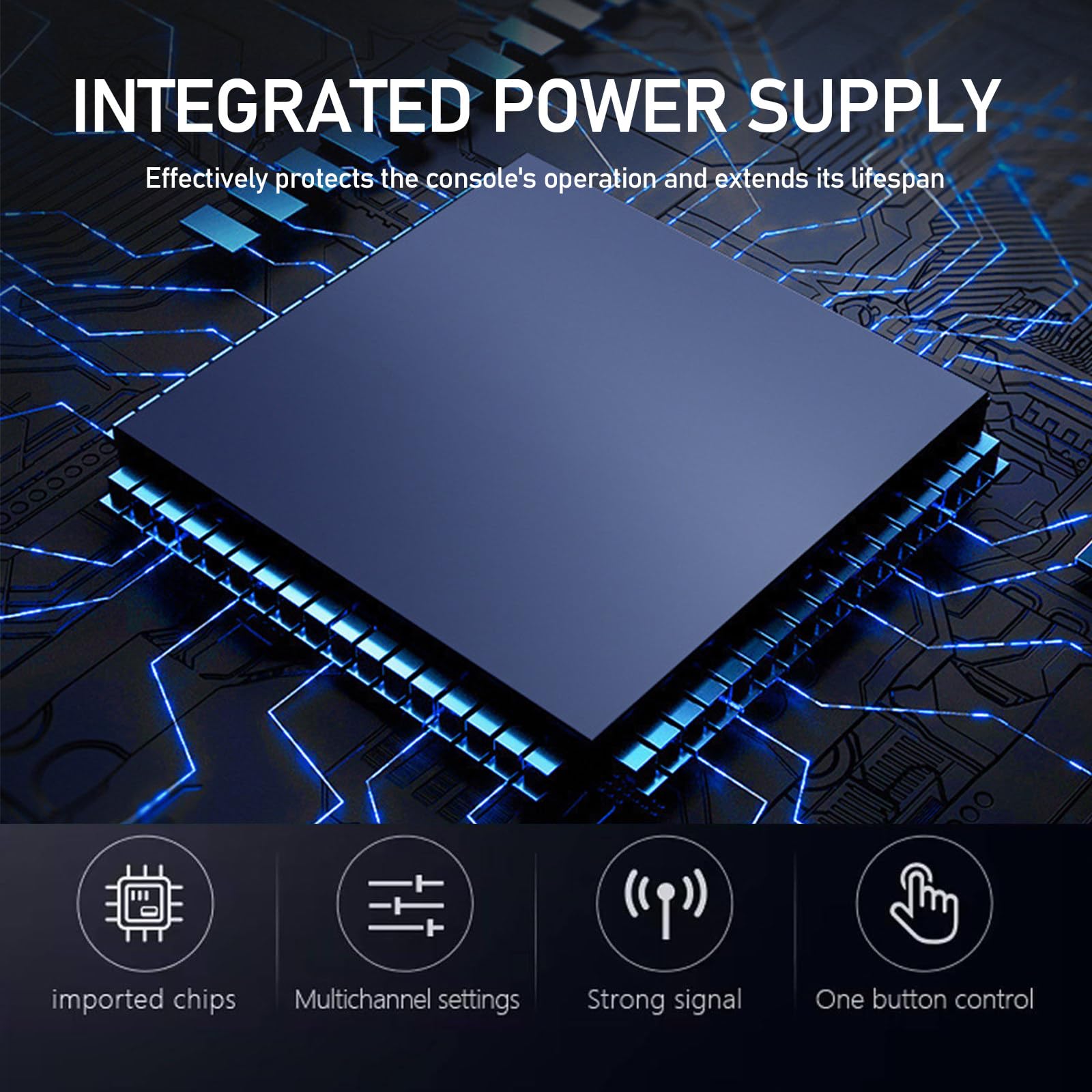 Consola de mezcla de iluminación para grabación de música, compatible con pantalla externa, control versátil y funciones de mezcla
