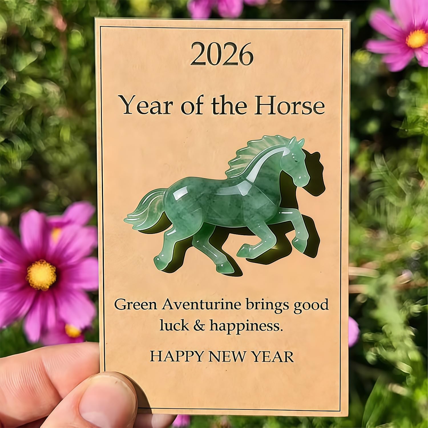 Amazon.com: Vevogem 2026 Year of The Horse Lucky Crystal Figurine