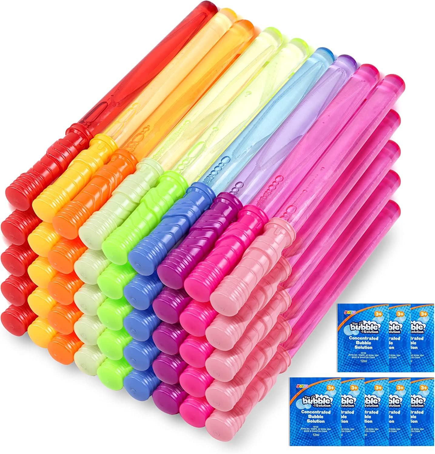 Amazon.com: JOYIN 45 Packs Big Bubble Wand Set with Concentrated