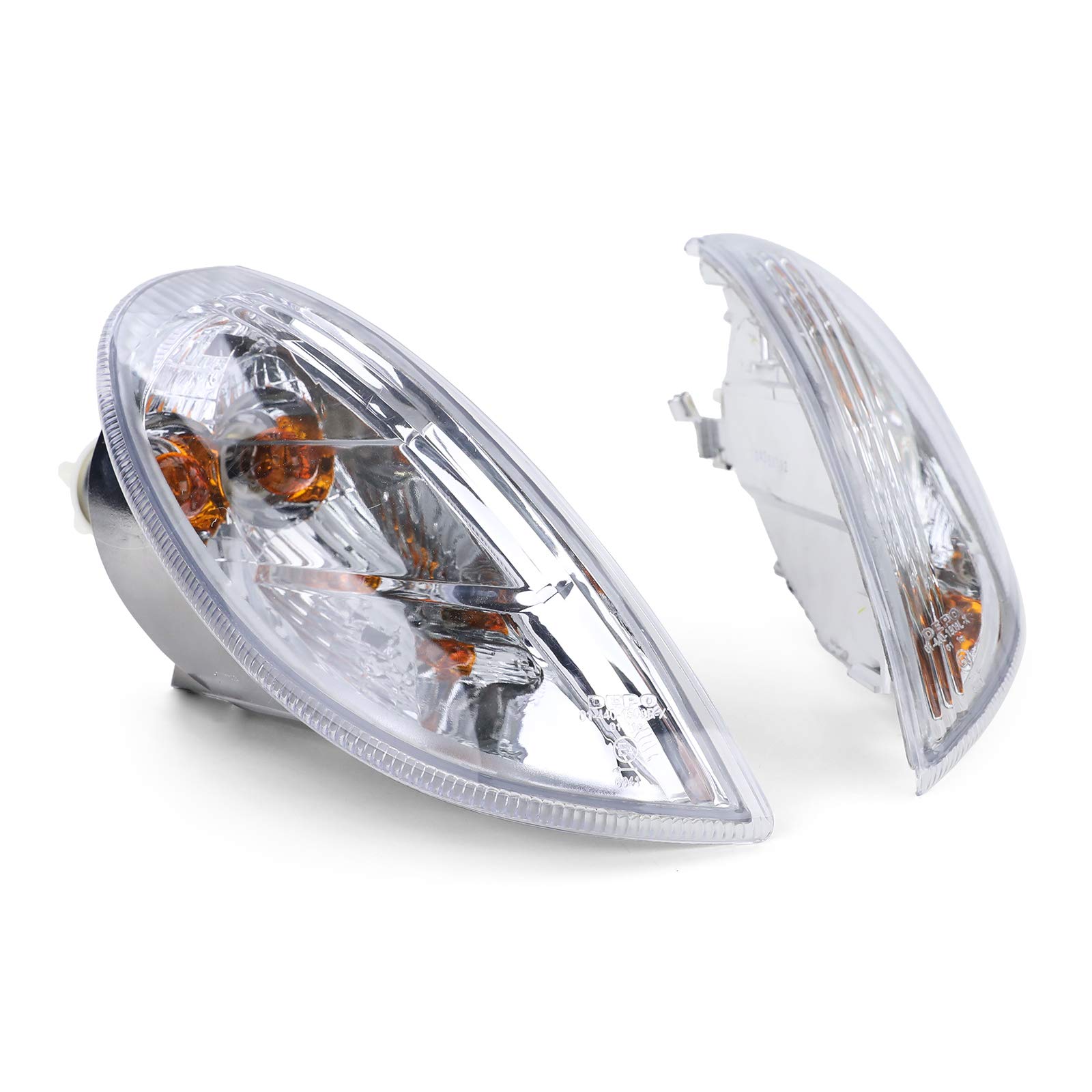 Klarglas Blinker Set mit Leuchtmittel für Mercedes SLK R170 1996-2004