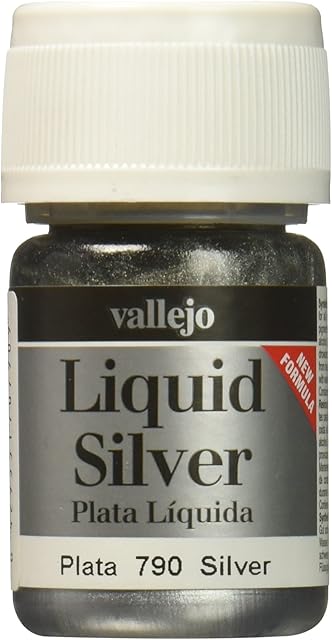 AV Vallejo Model Color -Silver (Metals 35ml)