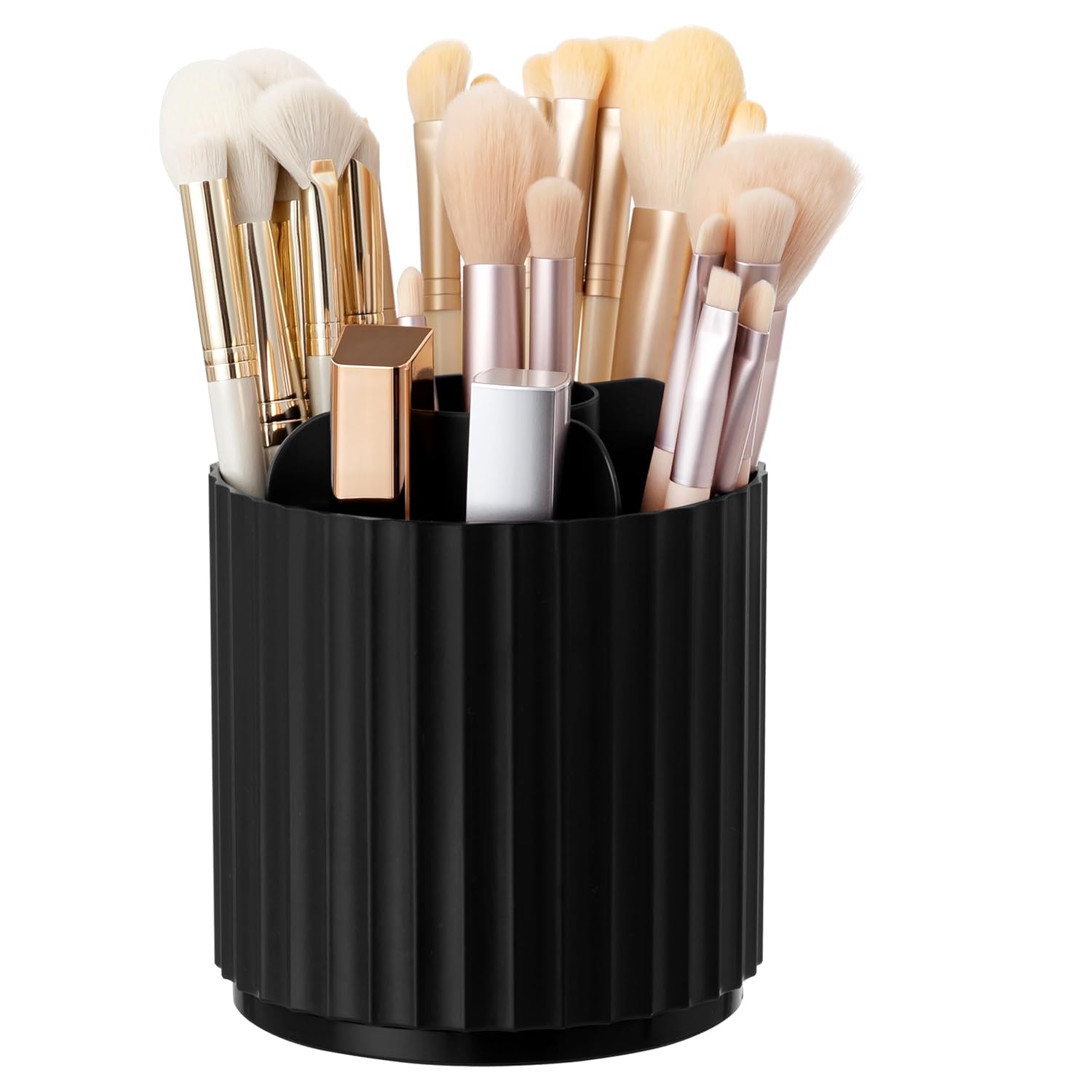 HBlife Makeup Brush Holder 360 Rotating Makeup Brush