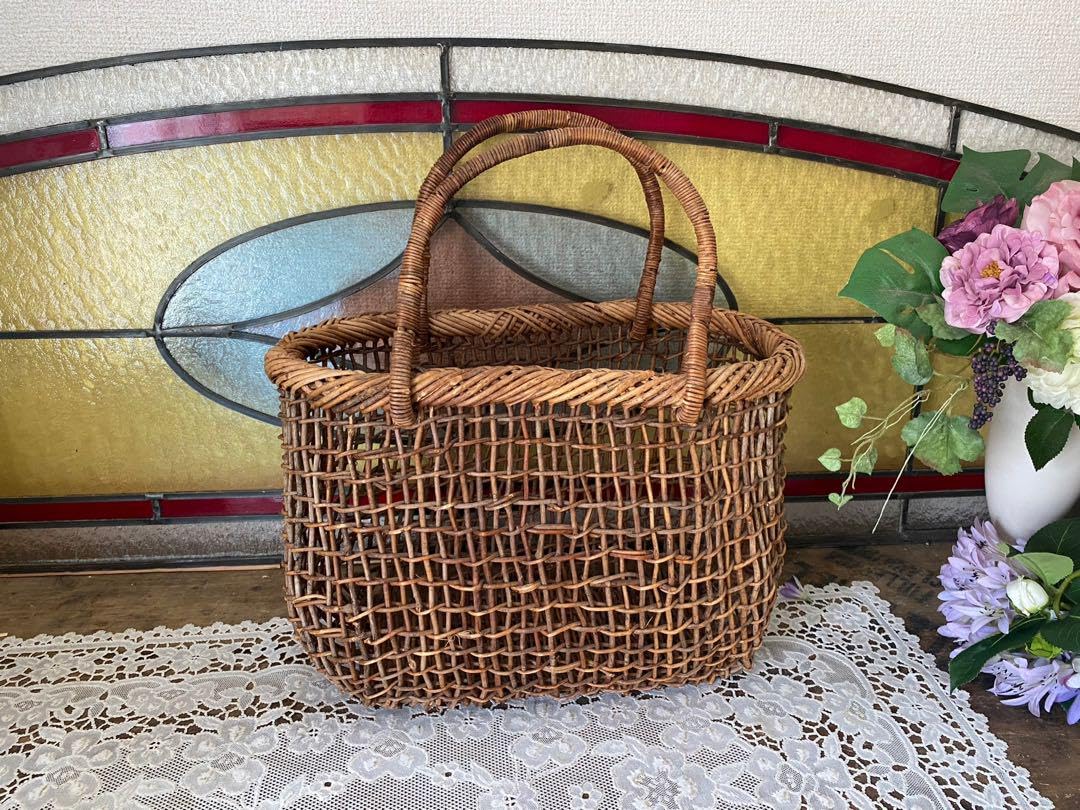 Amazon.co.jp: あけび かご 籠 籠バッグ インテリア : ホーム＆キッチン