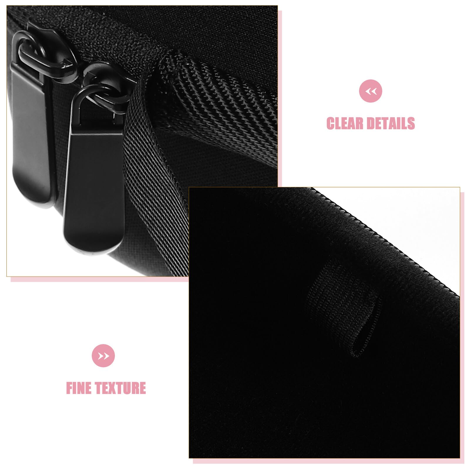 Eva Kopfhörer Tasche Over Ear Schutzhülle Hartschalen Aufbewahrungsbox mit Reißverschluss und Netzfach Schwarz Stoßfest und Wasserabweisend für Outdoor und Alltag