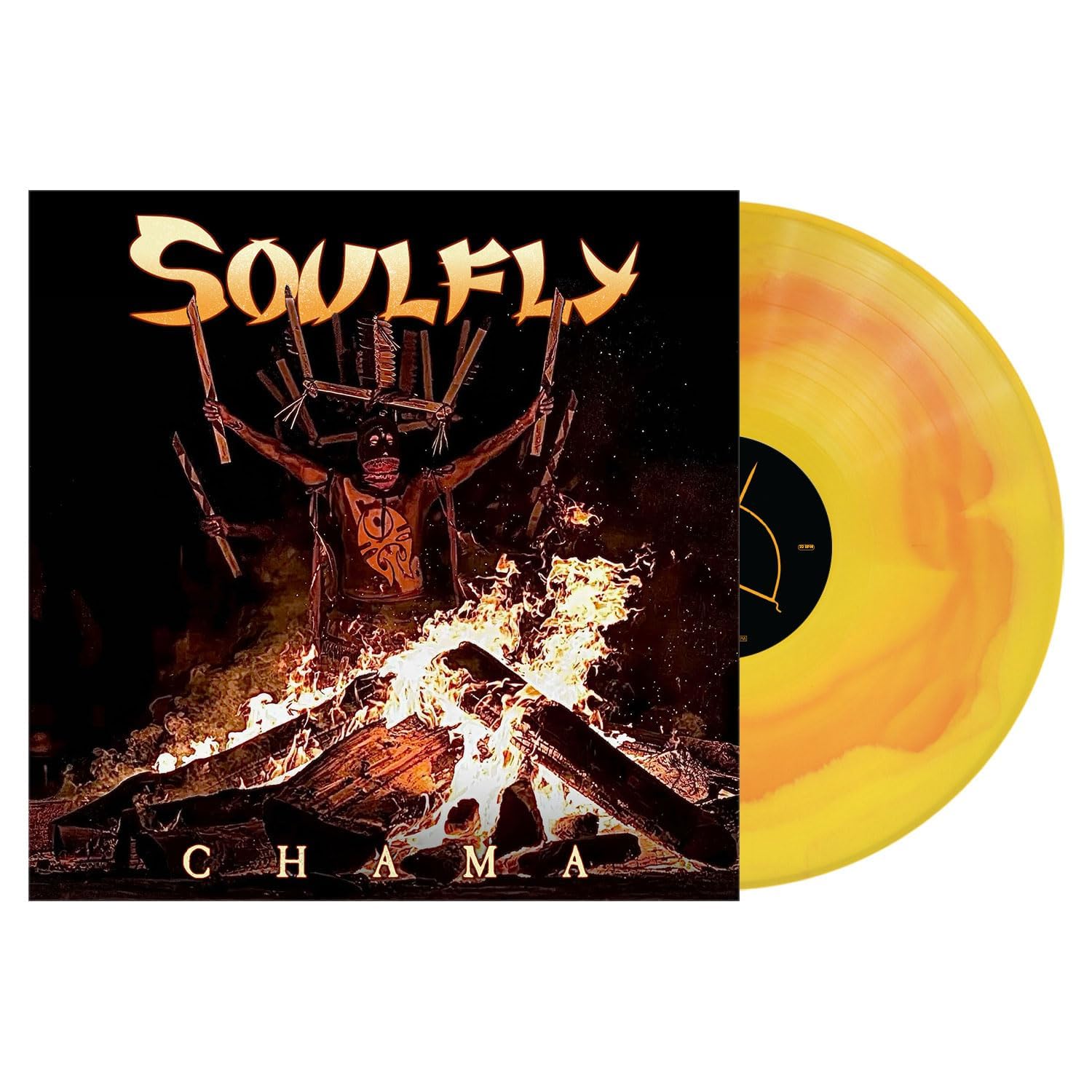 Soulfly - Chama [Yellow/Orange Corona] Vinyl | Amazon.com.br
