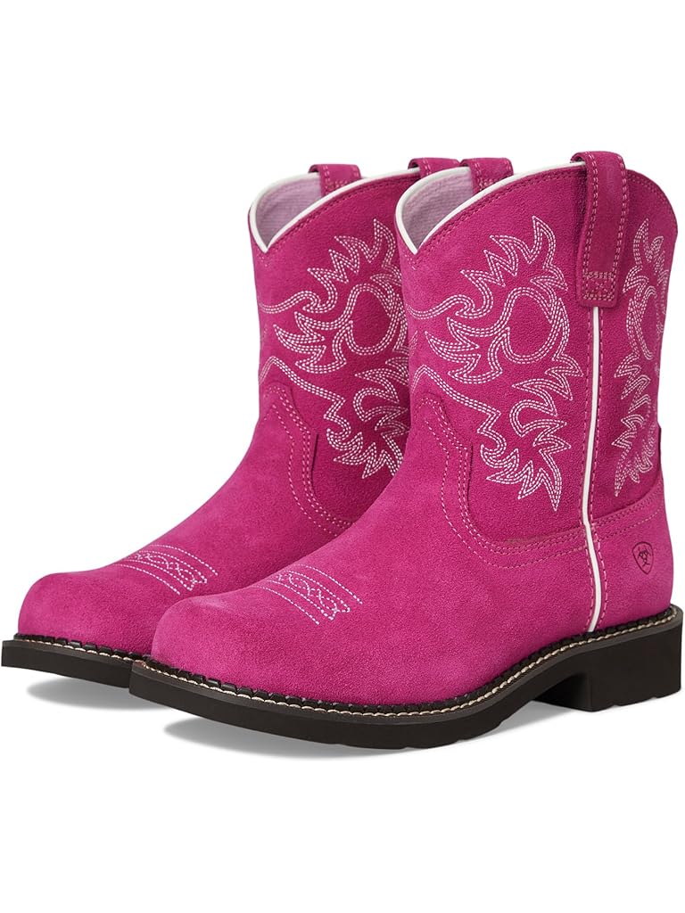 Pink Ariat Ariat Youth Fatbaby Western Boot (Toddler/Little Kid/Big Kid)