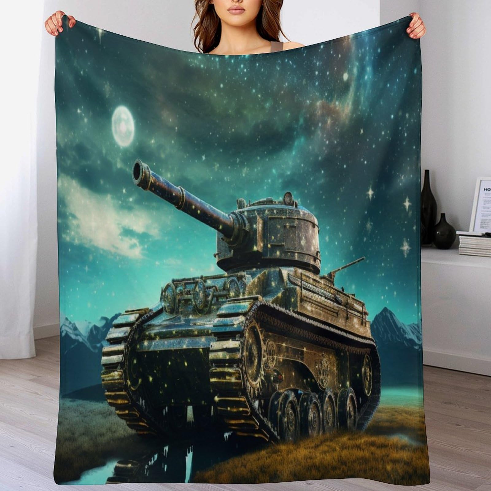 Couverture polaire chaude et douce, idéale pour des soirées cocooning sur le canapé