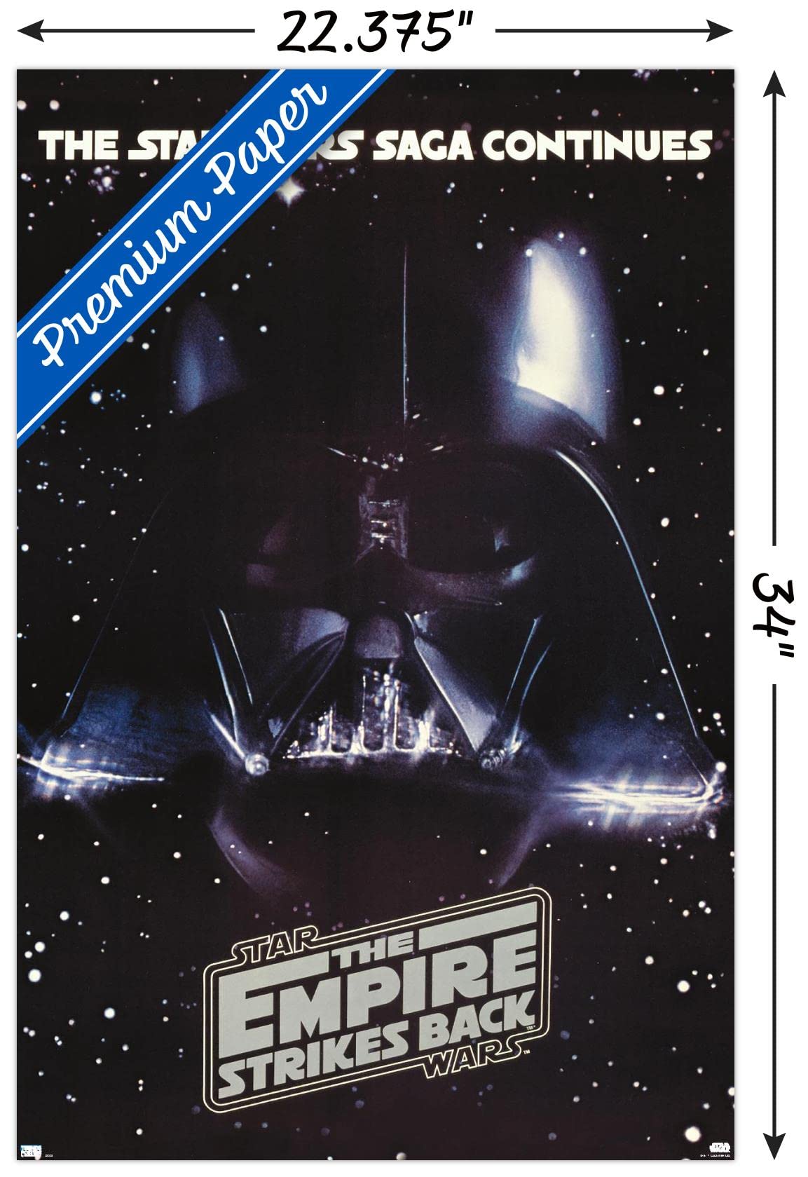 Amazon.com: Trends International Star Wars: The Empire Strikes