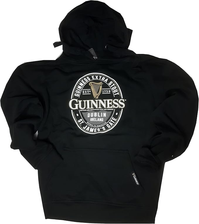 Guinness Black Ireland Harp Logo 