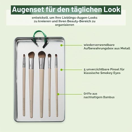 EcoTools Daily Defined Eyeshadow Set with Storage Compartment