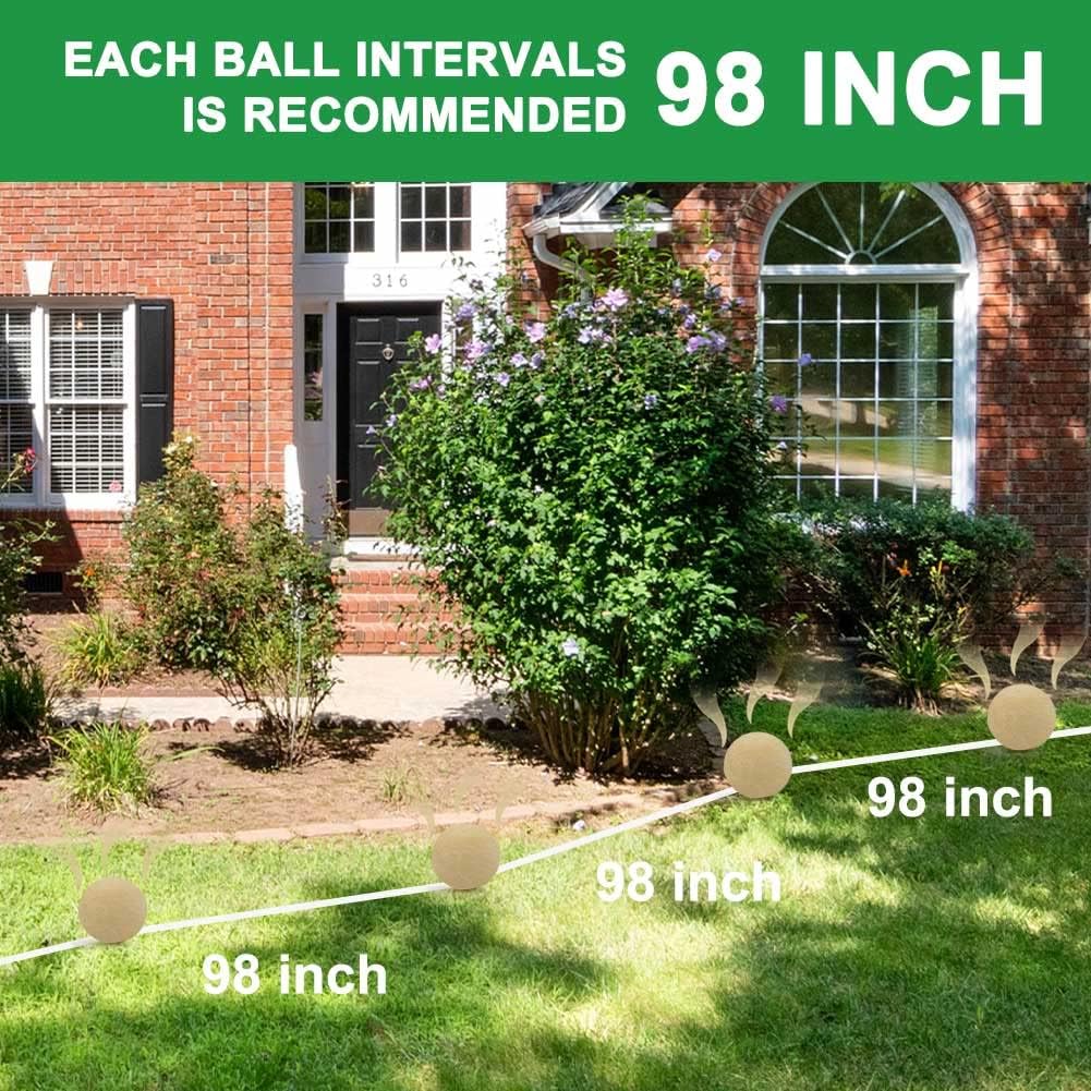 Snake Repellent for Yard Powerful, Snake Away Repellent for Outdoors, Snake Repellent Indoor, Snake Deterrent for Yard Pet Safe, Snake Out Repellant for Garden/Lawn/Garage-10P