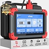 XTOOL D7 Bidirectional OBD2 Scanner: Scan Tool with 64GB Latest Ver., 36+ Resets, Full System Car Scanner Diagnostic Tool, Injector Calibration, Throttle Reset, Crank Sensor Relearn, FCA, CANFD & DoIP