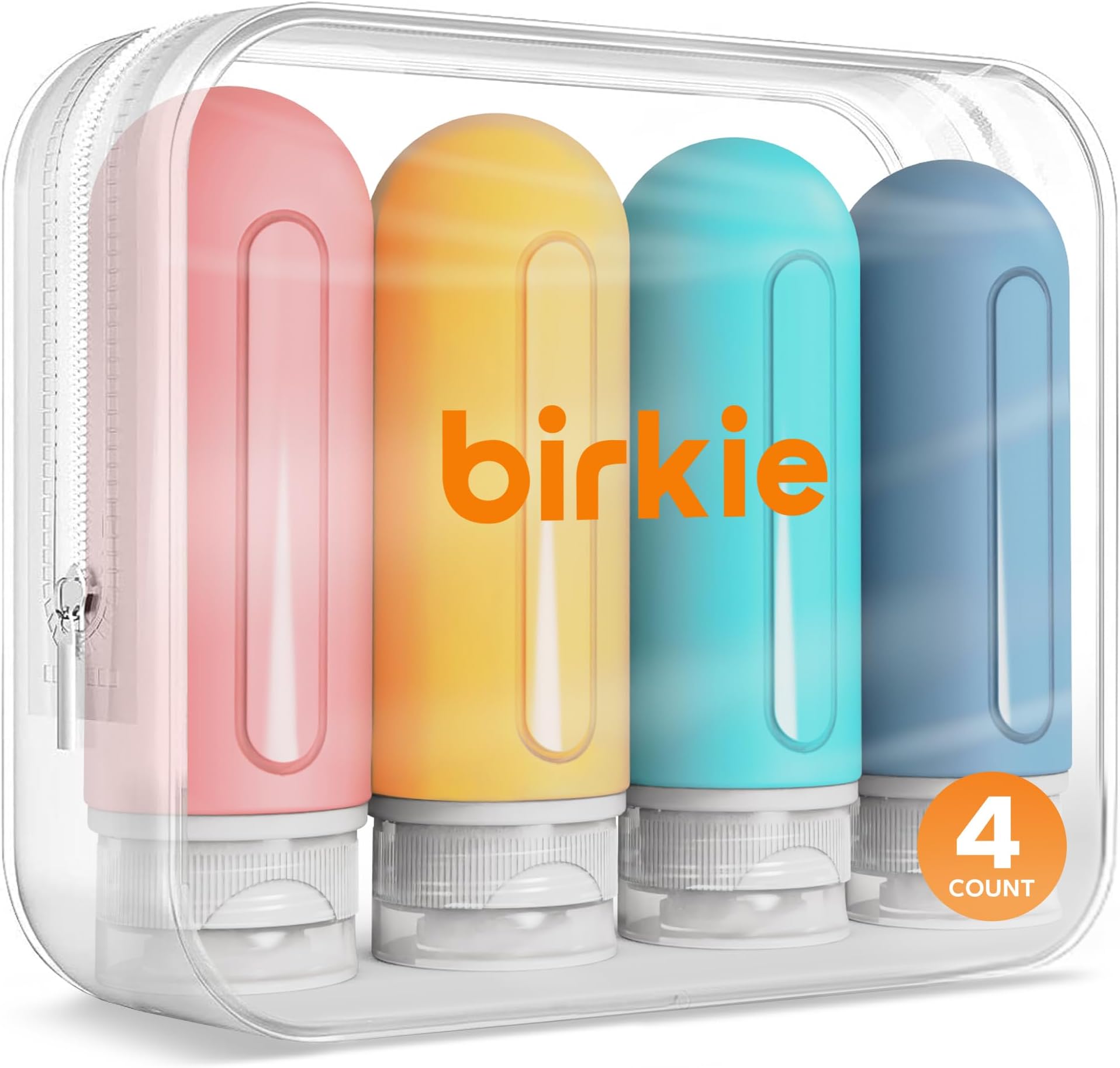 Morfone Travel Bottles for Toiletries, 3oz Tsa Approved