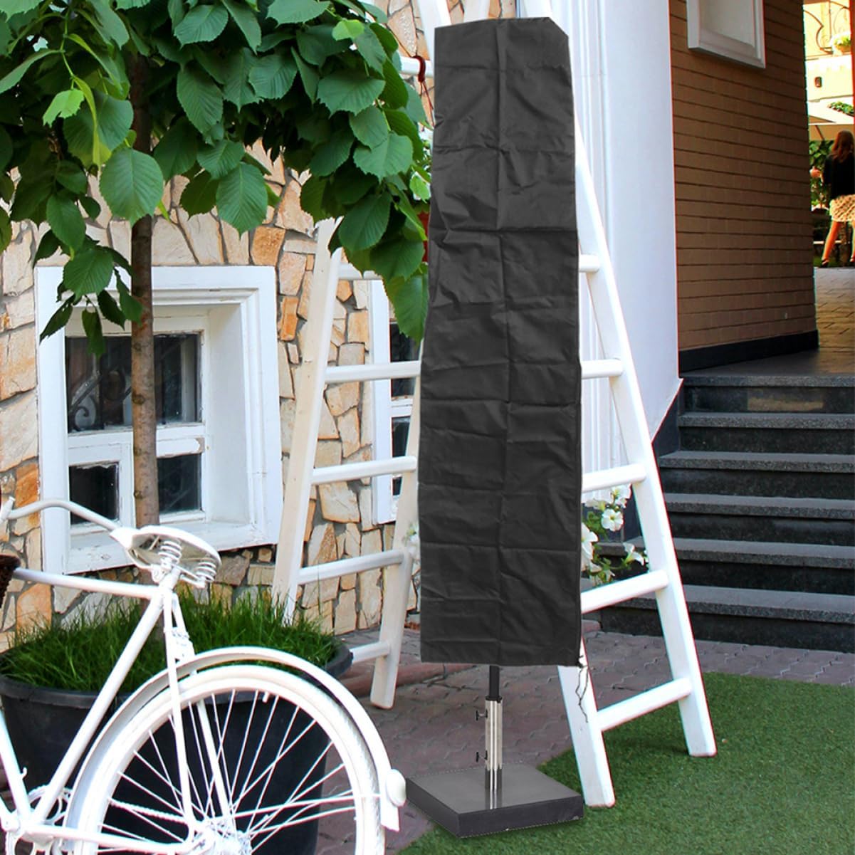 4pcs Patio Umbrella Covers Oxford Cloth Parasol for Outdoor Umbrellas Fits up