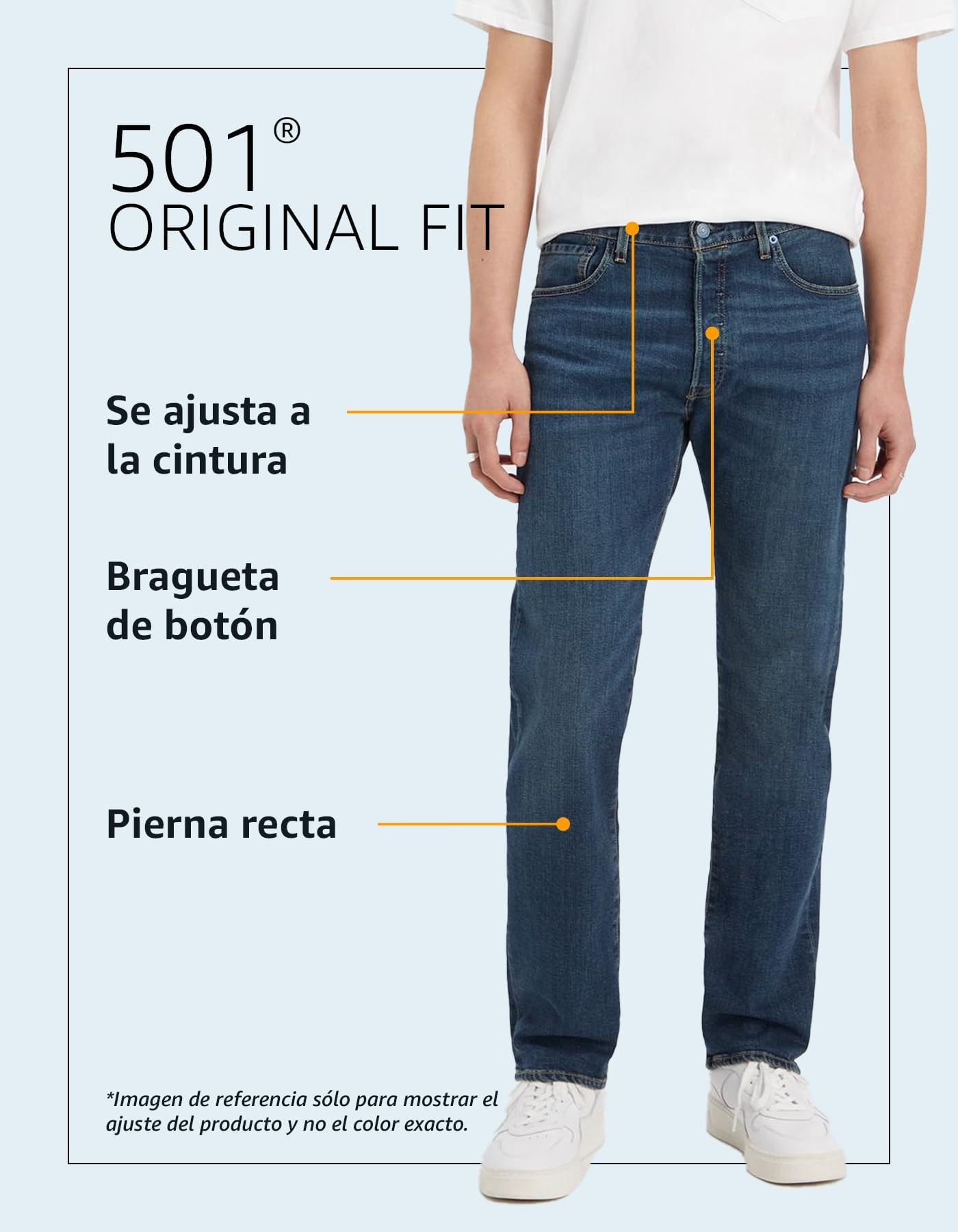 Levi's Hombre 501 Original Fit Vaqueros — view 286