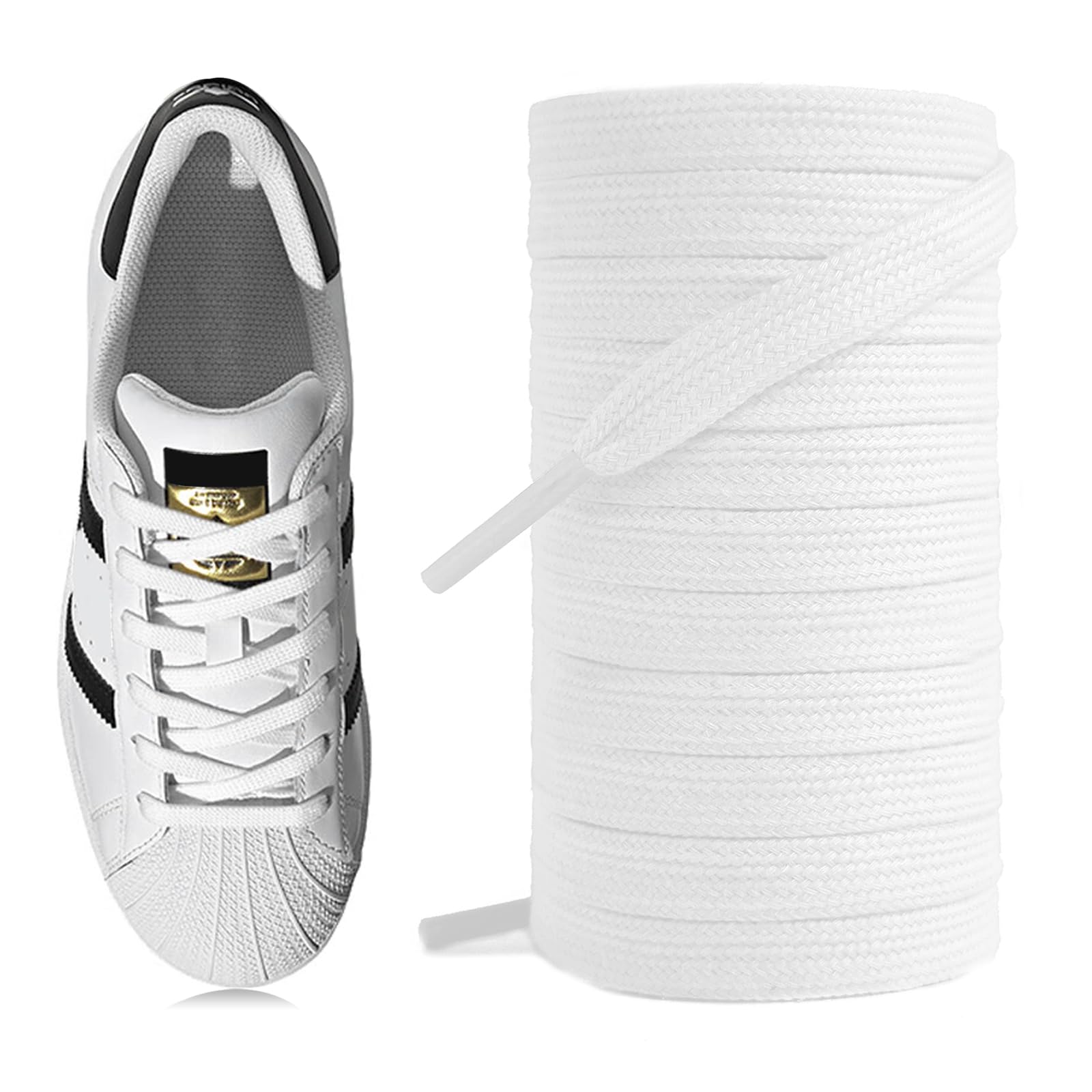 Uamglsobcotton Shoelaces For Adidas Superstar Samba Gazelle