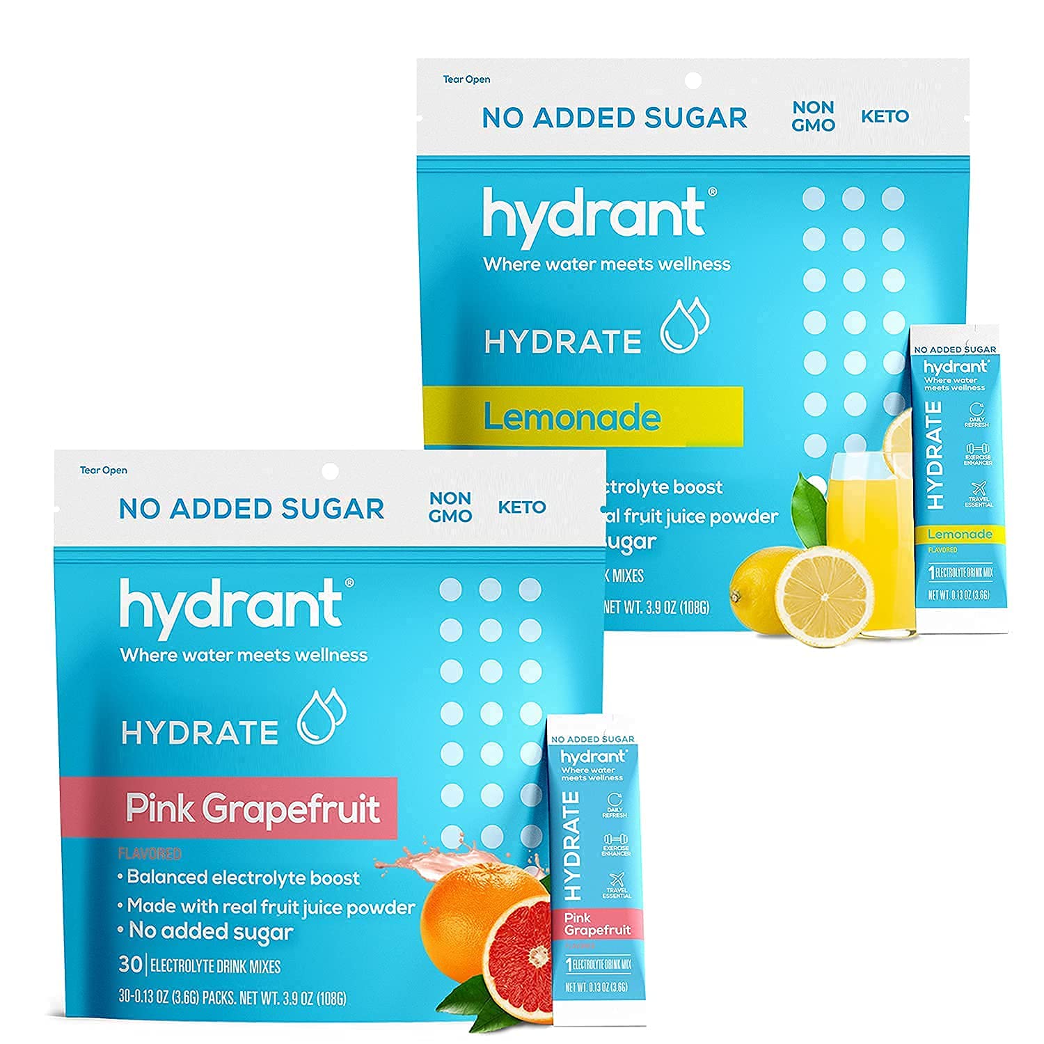 Buy Hydrant Hydrate No Added Sugar Value Pack (1 x 30ct Hydrate