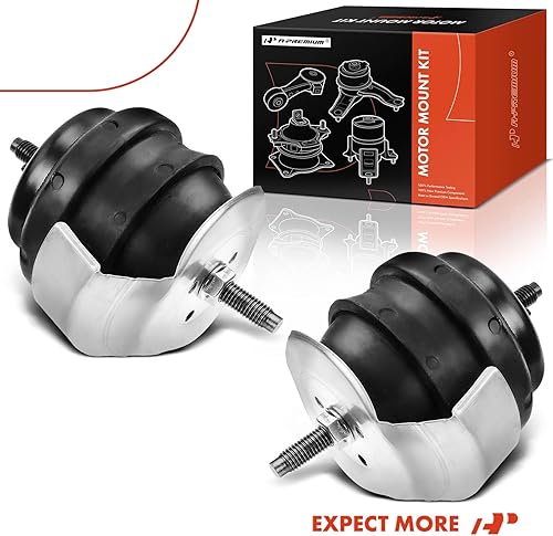 Miniatura 8 de A-Premium Juego de 2 soportes de motor delantero izquierdo y derecho compatibles con Cadillac SRX 2004-2009, CTS 2003-2014, STS 2005-2011, repuesto