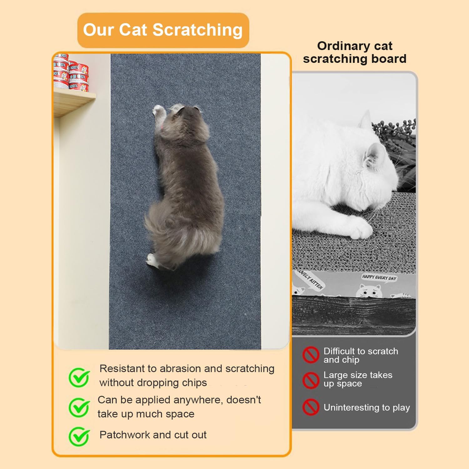 review Cat Scratching Mat Self Adhesive - 15.7