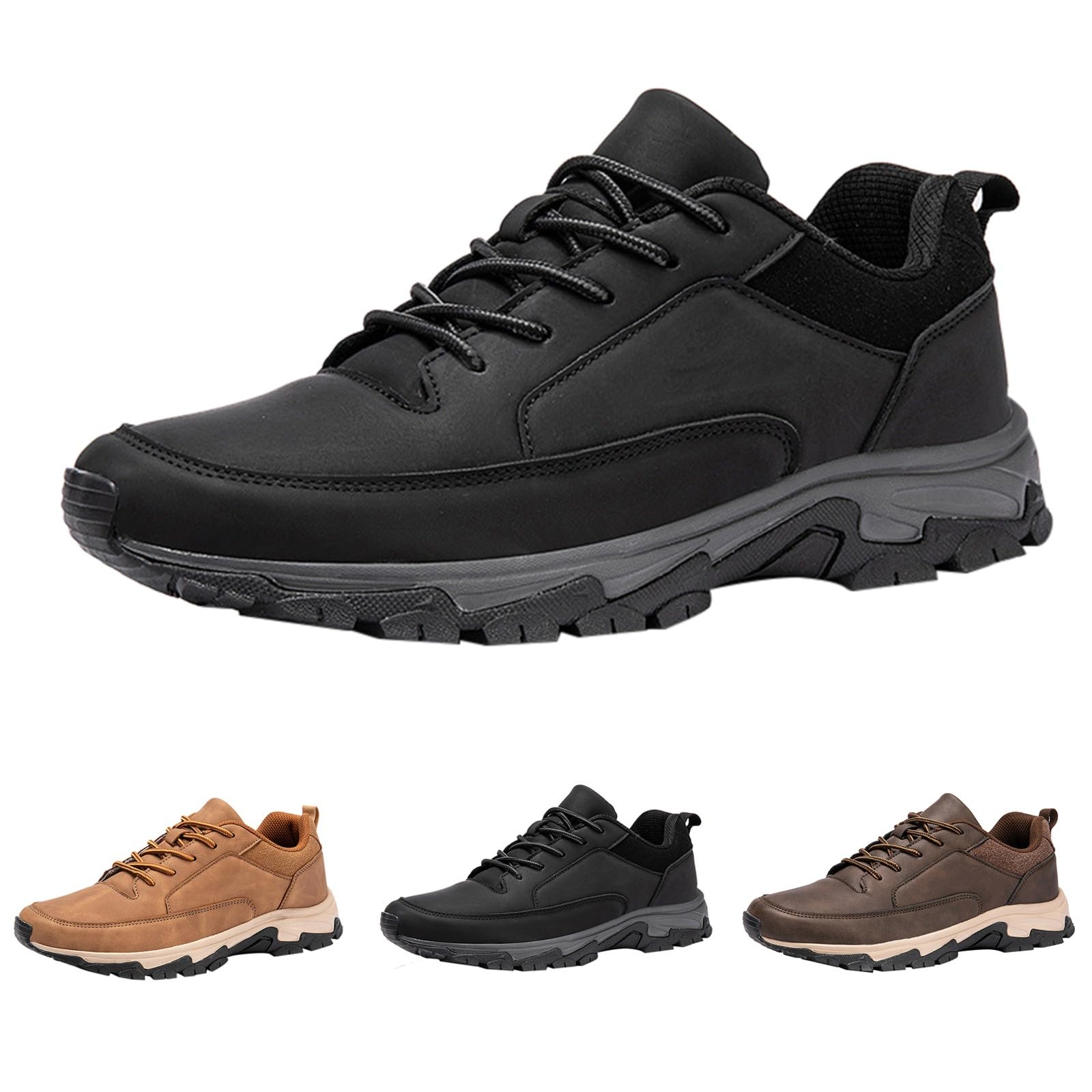 Wanderschuhe Herren Leicht Luftig Outdoorschuhe Rutschfest Trekkingschuhe