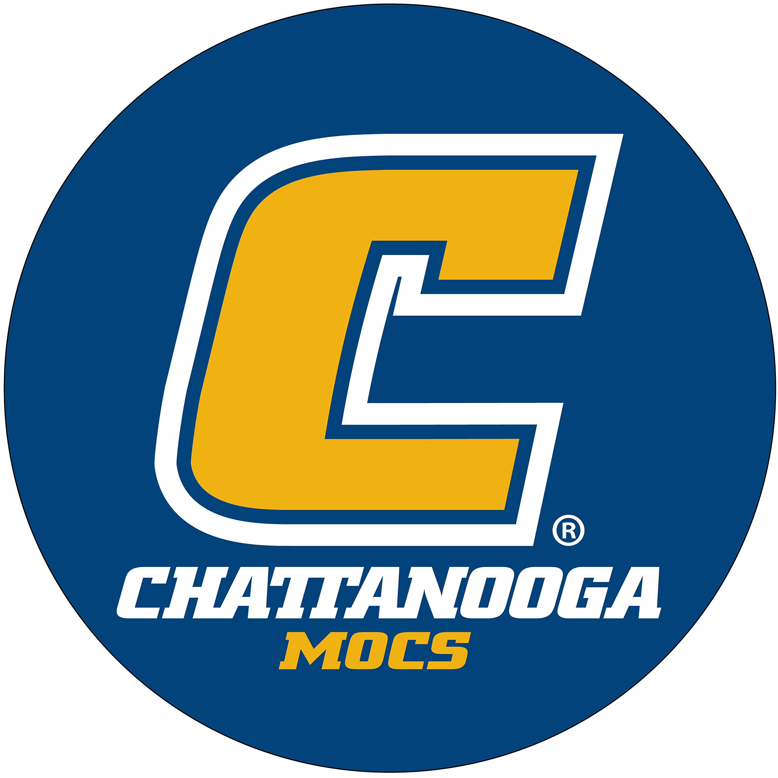 University of Tennessee at Chattanooga 10 Inch Round Magnet Officially Licensed Collegiate Product