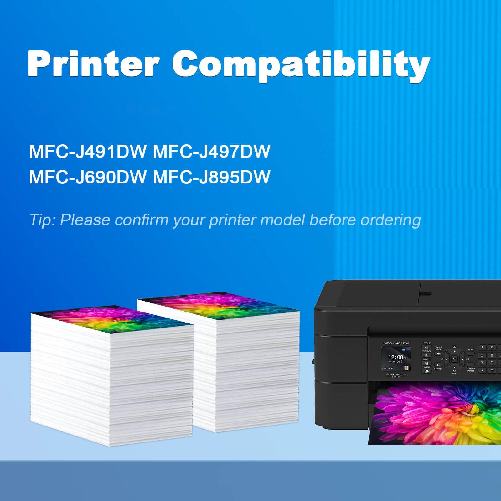 Amazon.com: JoyPrinting Compatible Brother LC3011 LC-3011 3011 Ink