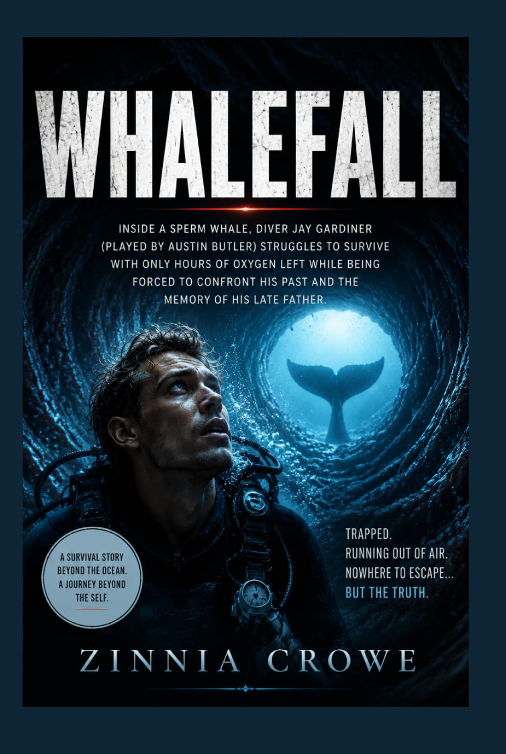 Thriller WHALEFALL avec Austin Butler livre de poche suspense psychologique