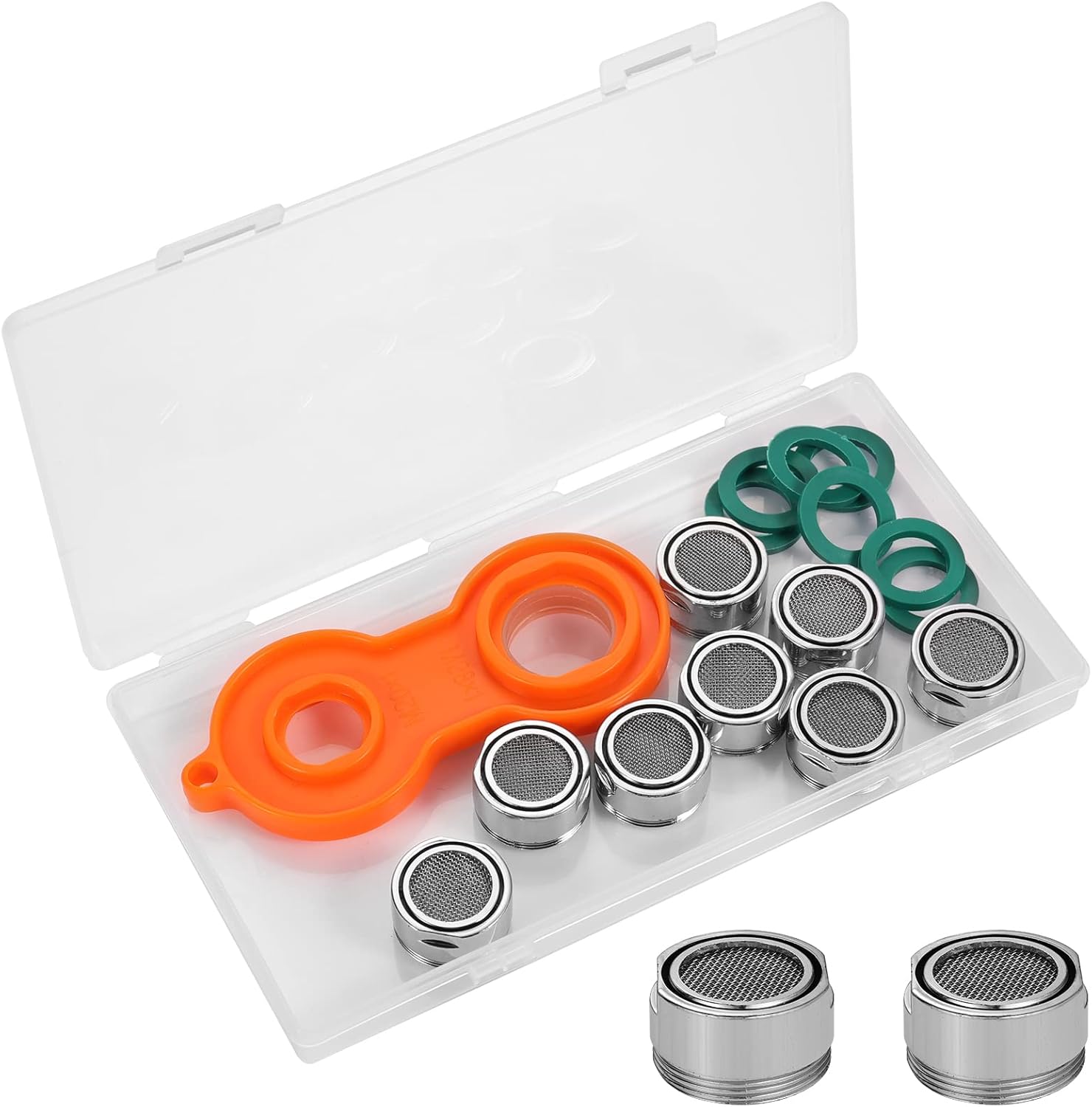 8pcs Faucet Aerator Replacement Parts, Kitchen Sink Faucet Aerator