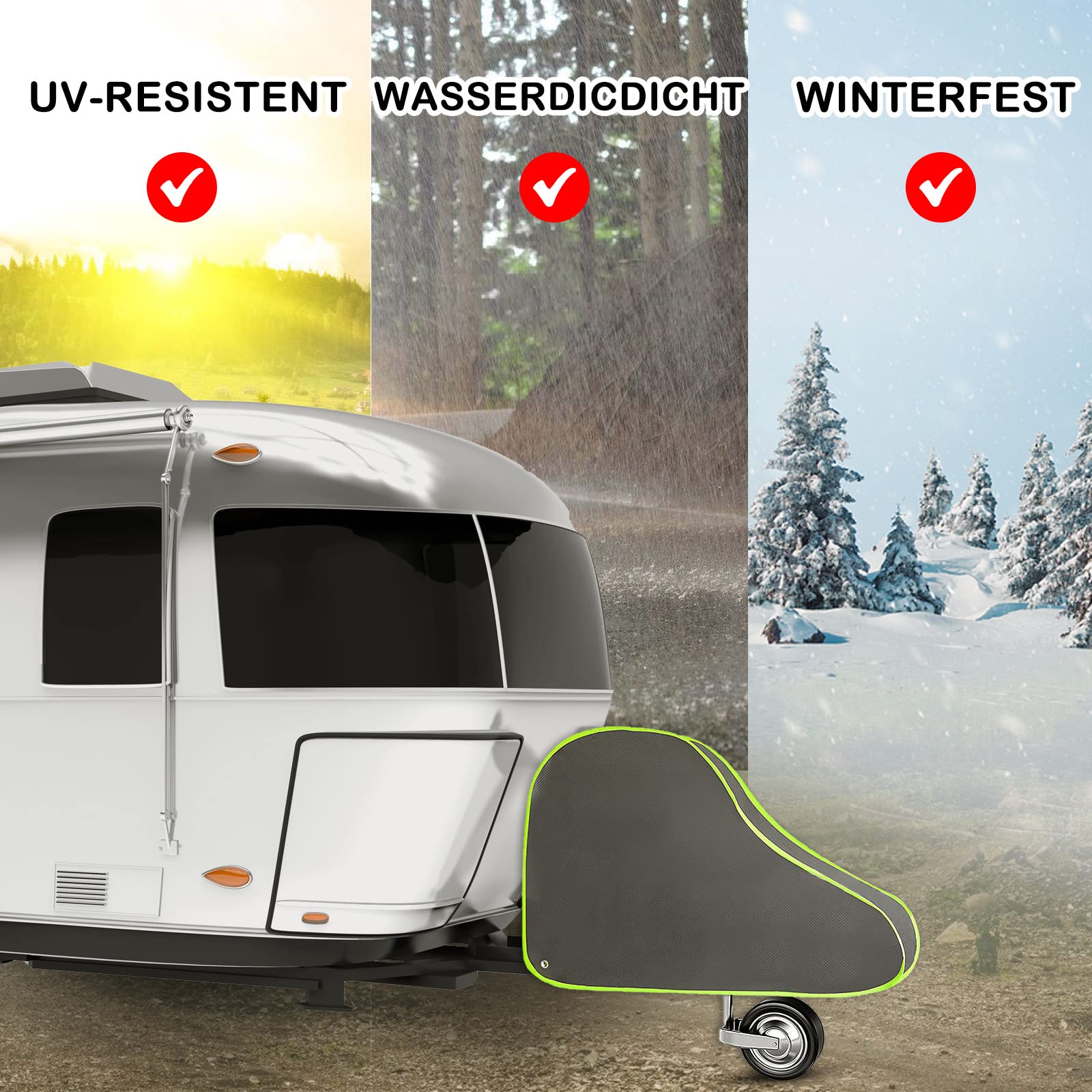 Telone Protettivo Per Camper 7.5x3m - Impermeabile, UV E Antivento Con Cinghie - Foto 2