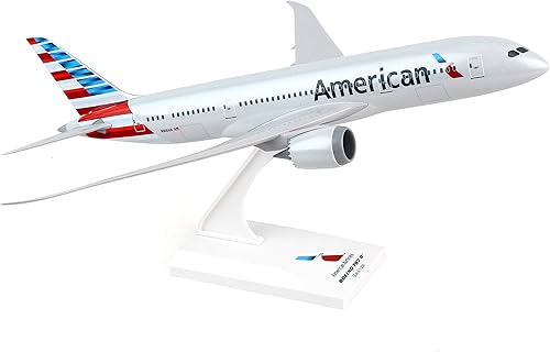Miniatura 1 de Daron Skymarks American Airlines 787-8 1200 - Báscula con soporte de madera SKR5088