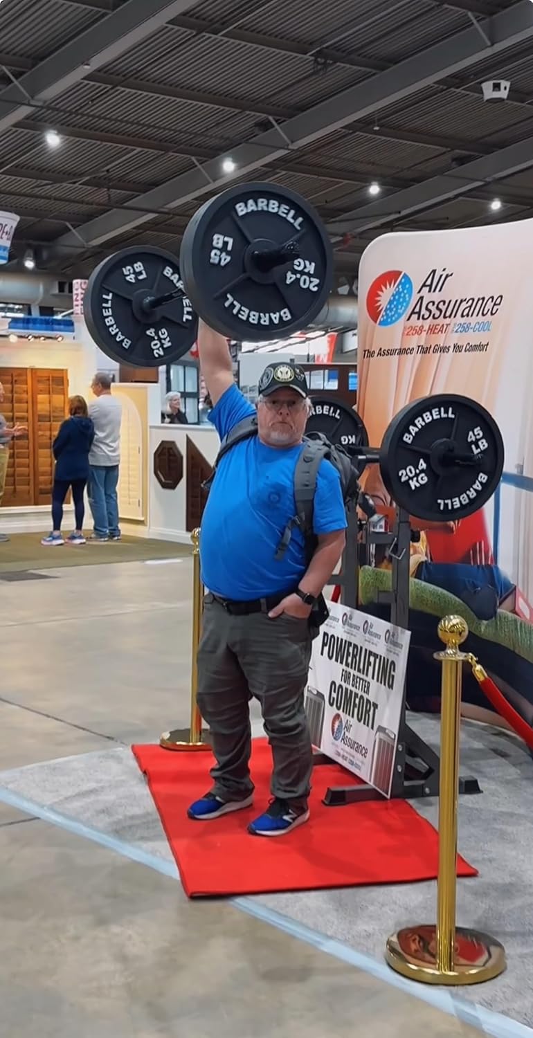 Replica Weight Plates Prop Set, Styrofoam Olympic Style 45 lb Barbell Barbell Bar Sold Separately. Foam Weights, Light Weights, Props Jokes