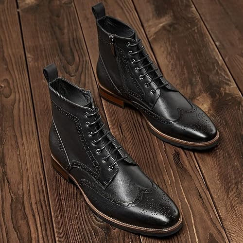 Miniatura 3 de Botas Oxford casuales para hombre, botas de vestir Chukka para hombre