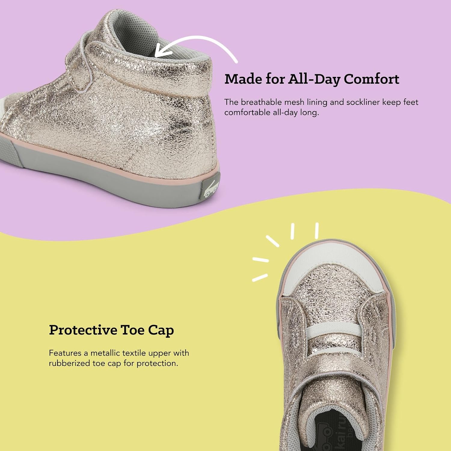 See Kai Run Basics - Drew - High Top Sneaker for Kids