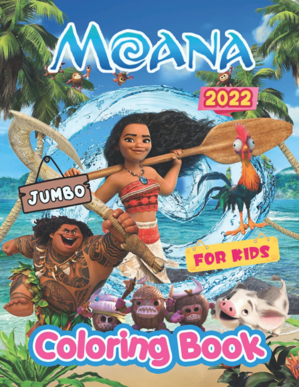 Buy Móáná Coloring Book: Jumbo [2022 Edition] Móáná Coloring Book For ...