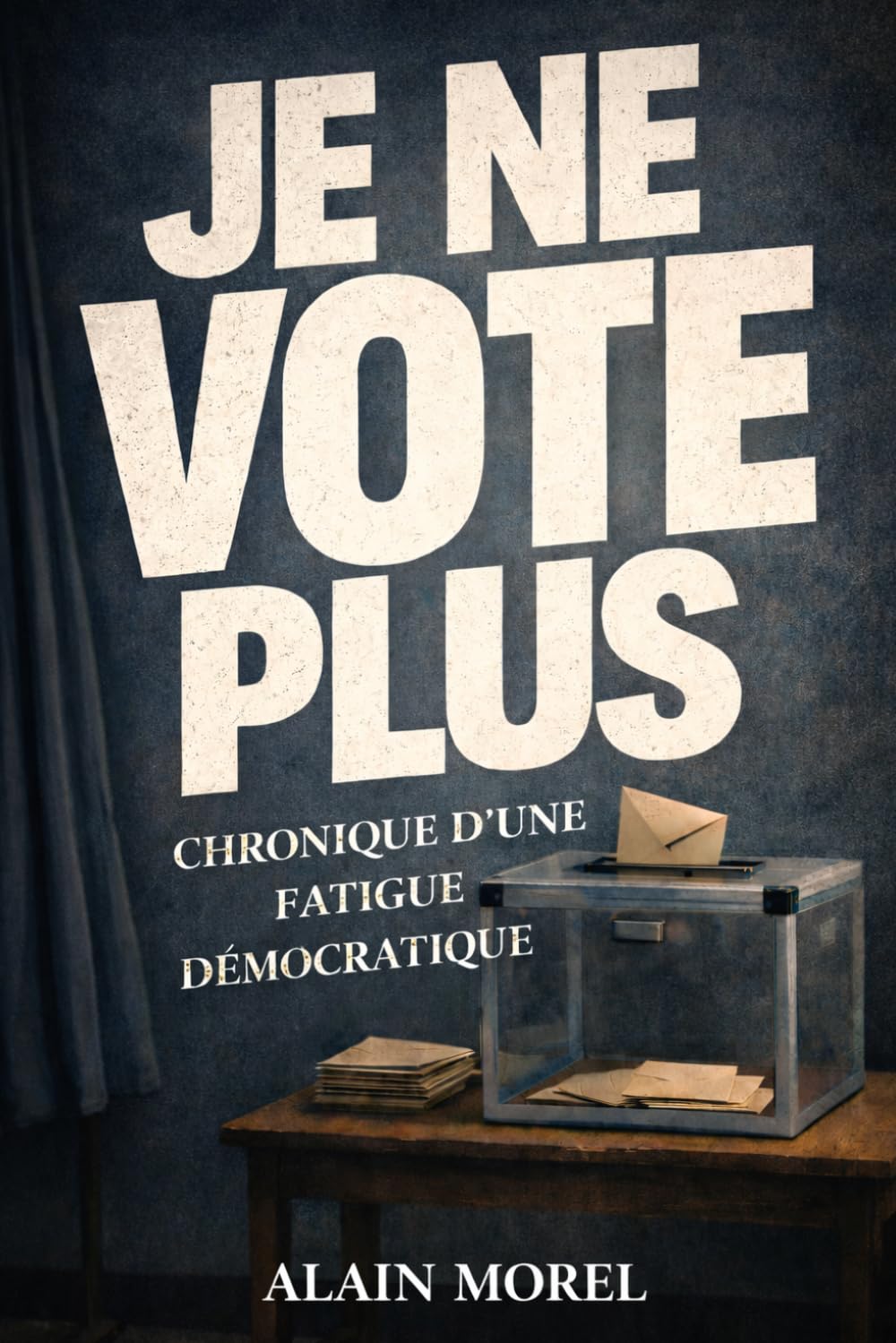 JE NE VOTE PLUS: CHRONIQUE D’UNE FATIGUE DÉMOCRATIQUE