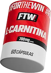 FTW L-Carnitina 700mg Suplemento para Metabolismo, Energia e Desempenho (60 Cápsulas)