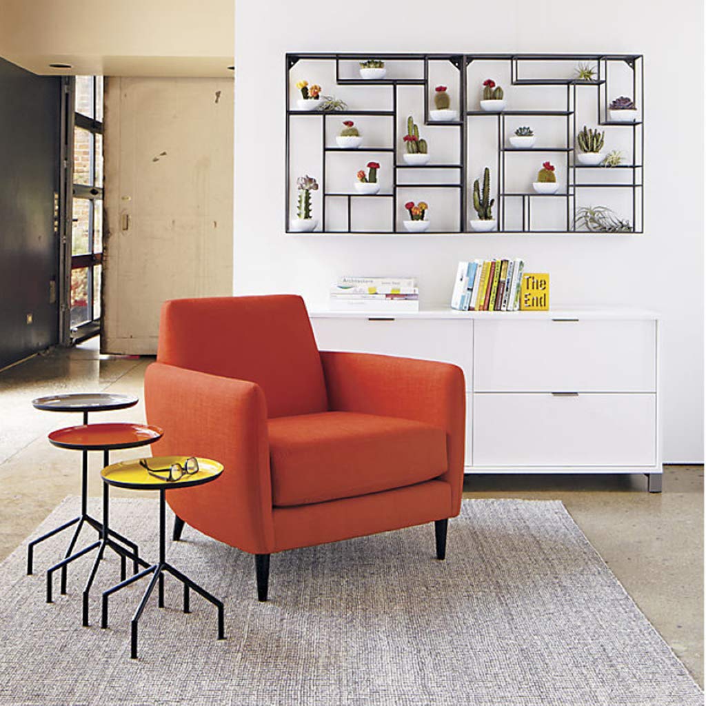 Estante de Exhibición de la Unidad Organizadora de Almacenamiento de Estante Múltiple Montado en la Pared Cuadrado de Metal - Gabinete Decorativo Creativo, Estantería - Negro, Blanco