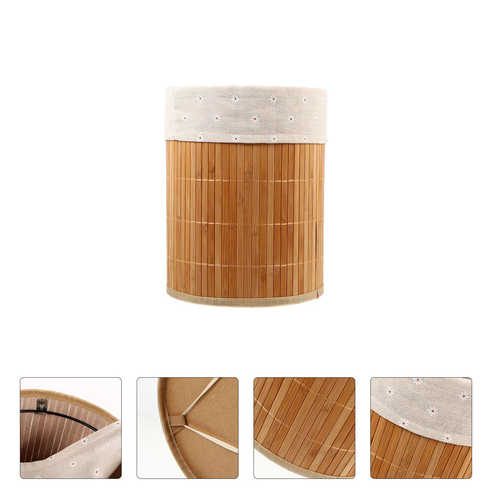 Cesto Portabiancheria Pieghevole Arancia in Materiale Sintetico Design Intrecciato Creativo, Grande Capacità per Organizzazione e Deposito in Casa